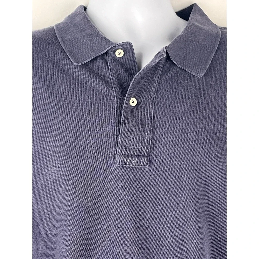 Polo Ralph Lauren Men's 2XLT Charcoal Polo Shirt Knit Casual